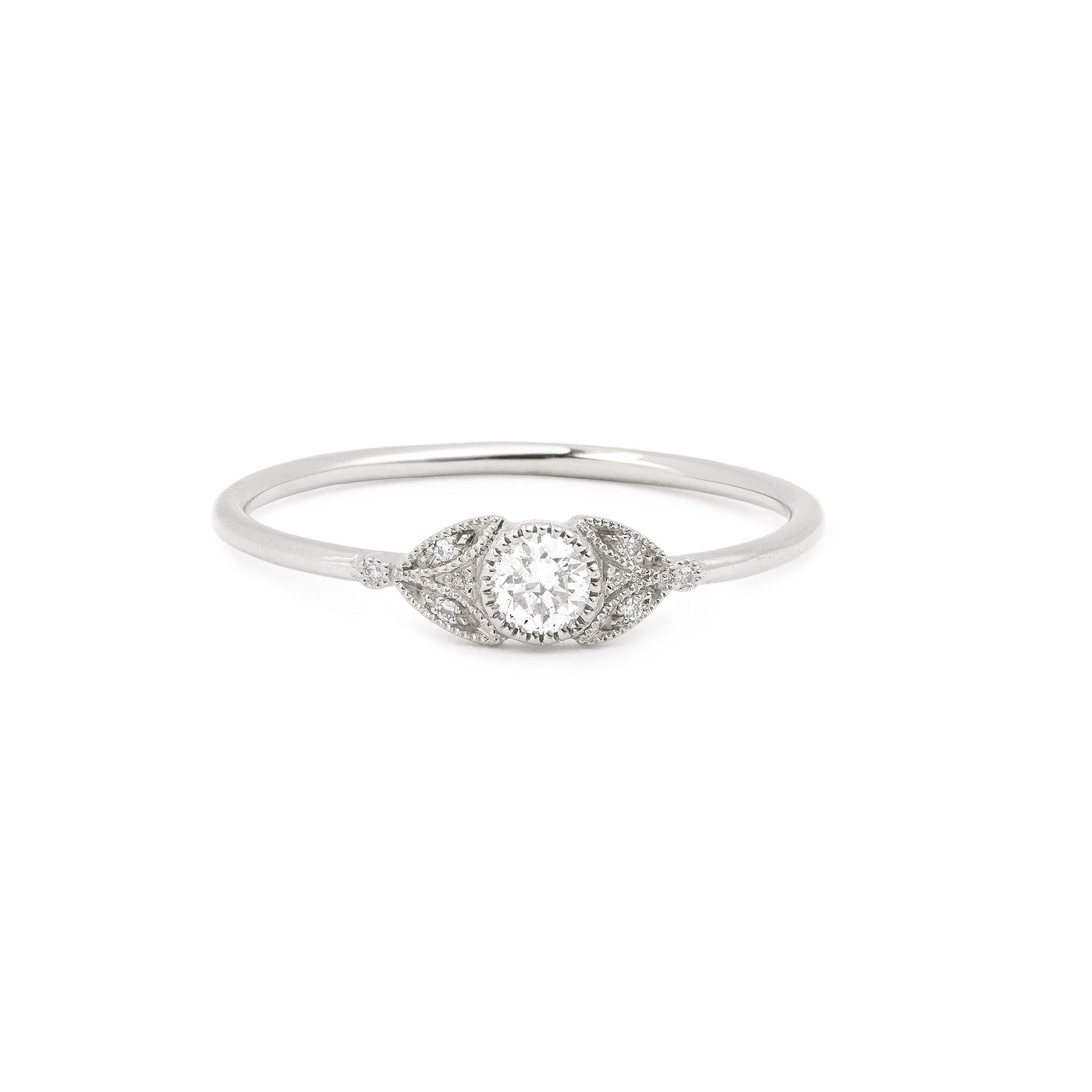 Bague Feuillage S simple