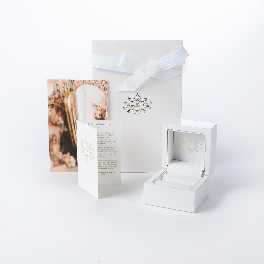 Pièce Unique n°9/2022, Bague Hexagonale Diamant Salt & Pepper