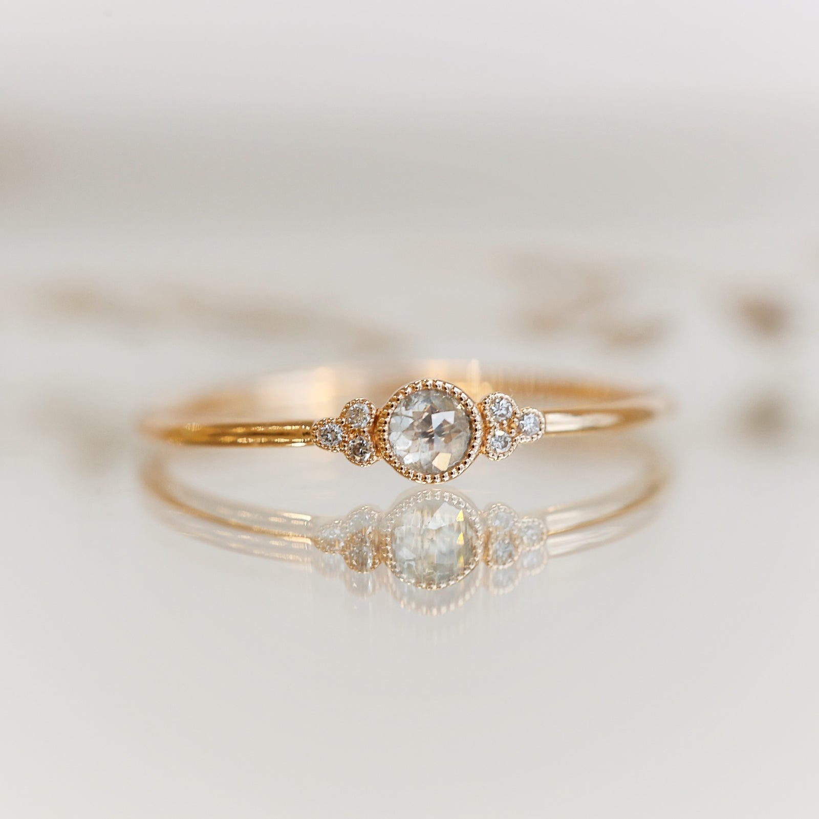 Ring Flora S diamondIcy