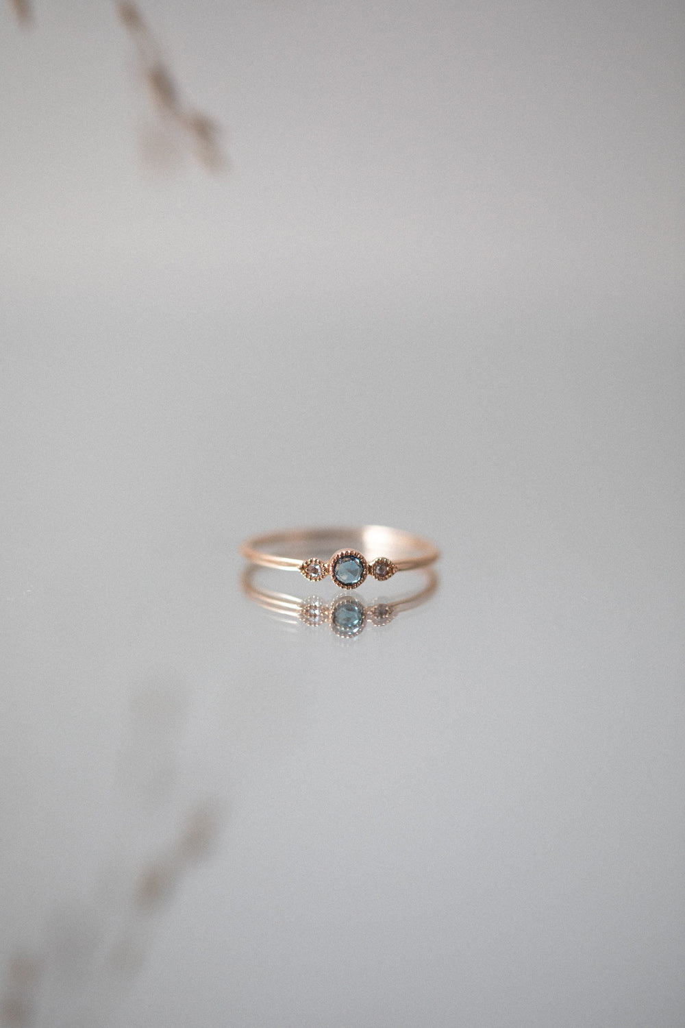 Céleste Love Ring Céleste Sapphire Mermaid Rosecut