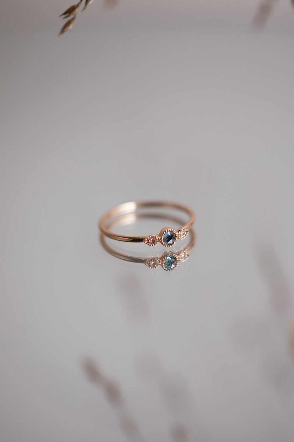 Céleste Love Ring Céleste Sapphire Mermaid Rosecut
