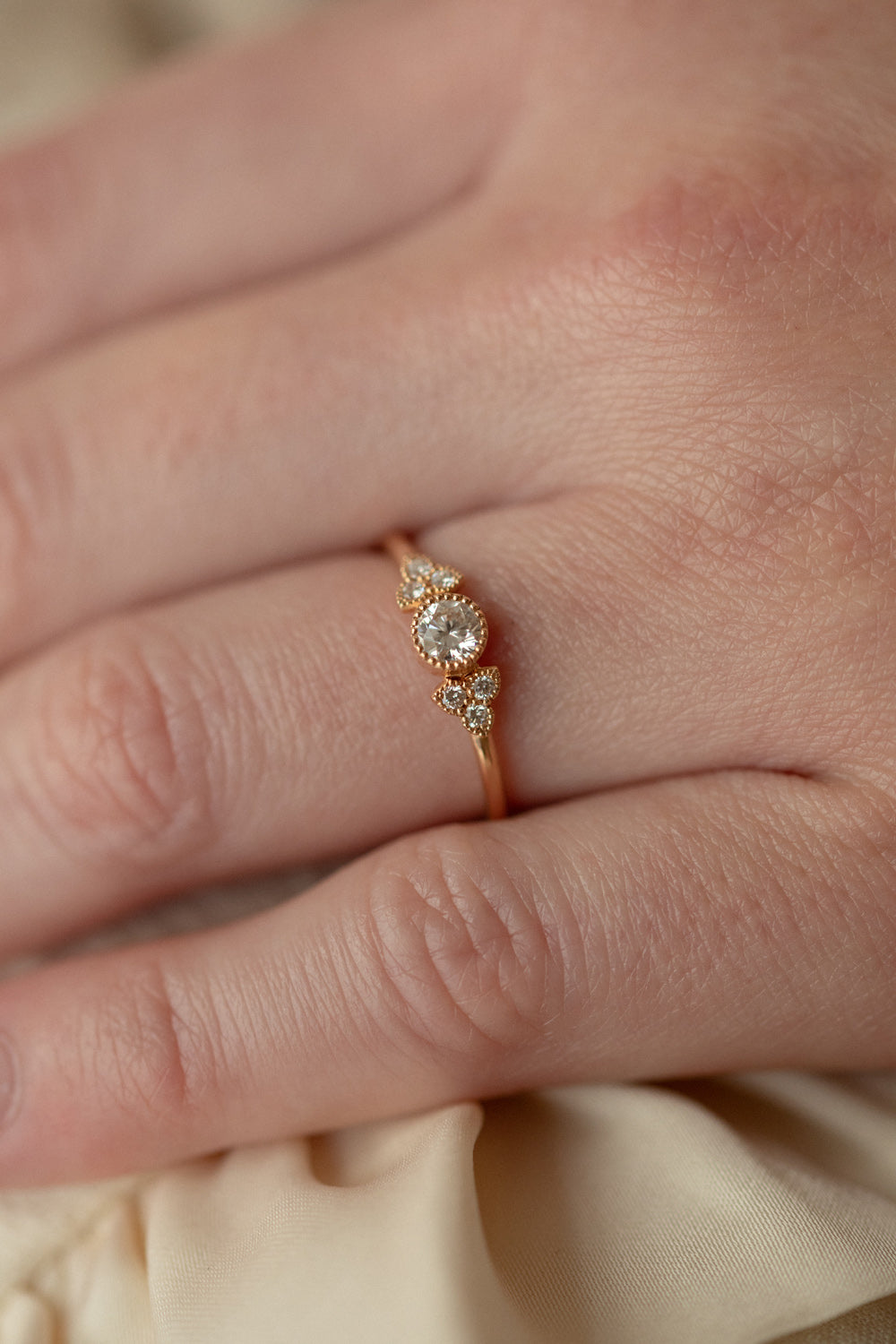 Ring Flora M Diamonds