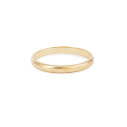 wedding band Half Ring - 2.5mm