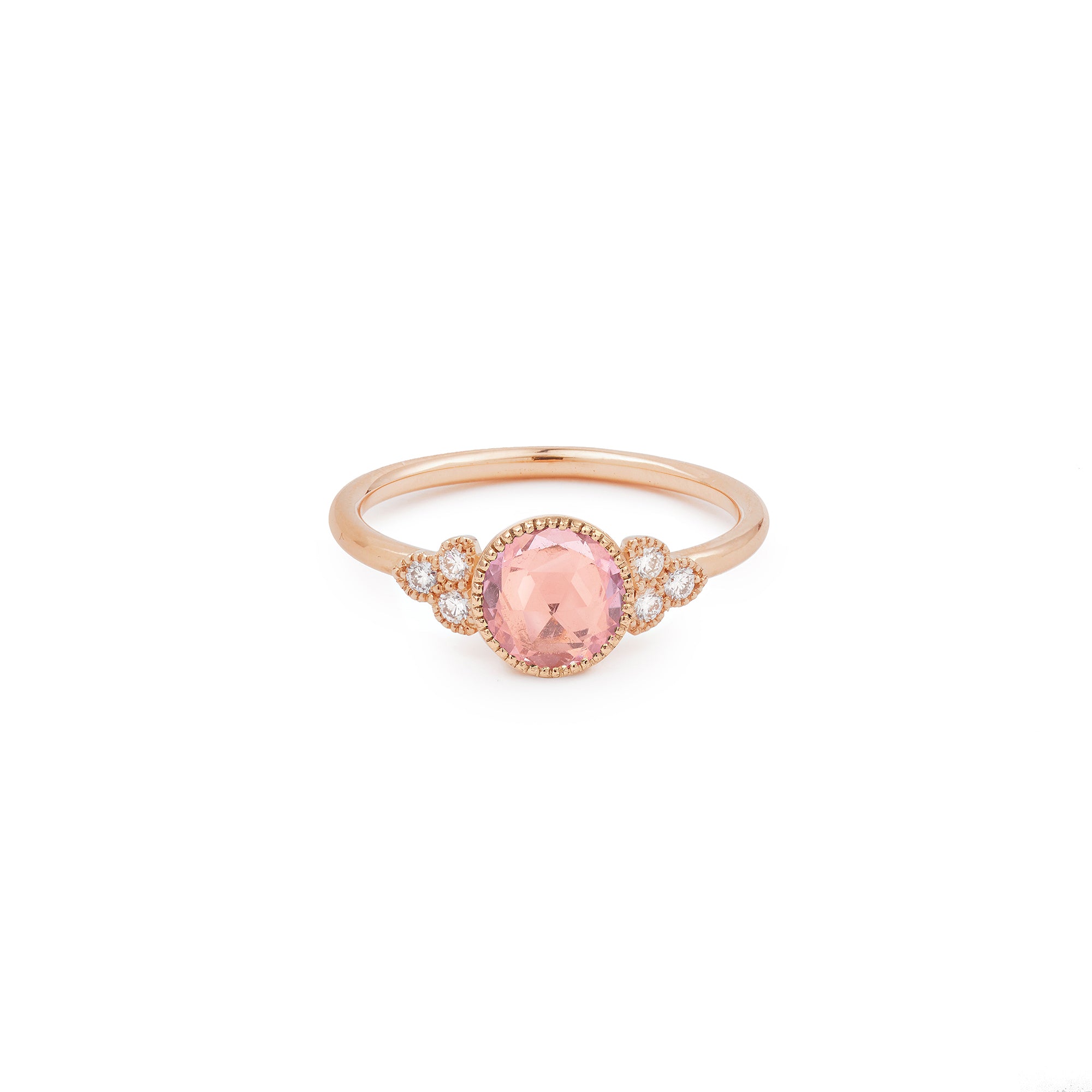 Ring Flora XL Pink Sapphire