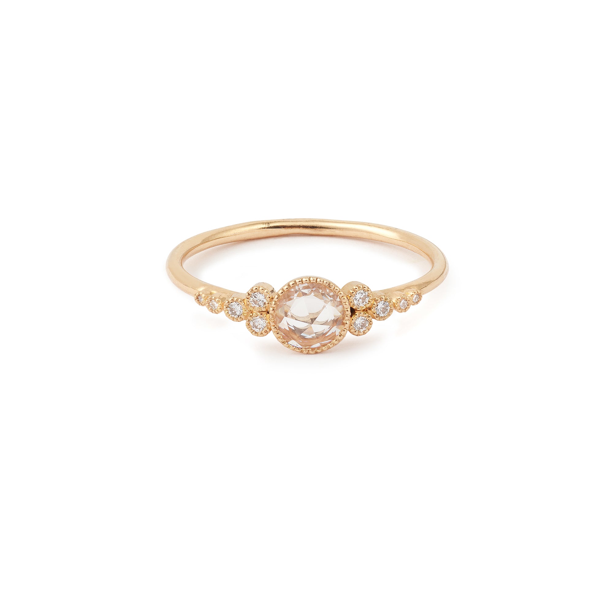 Ring Iris L White Sapphire