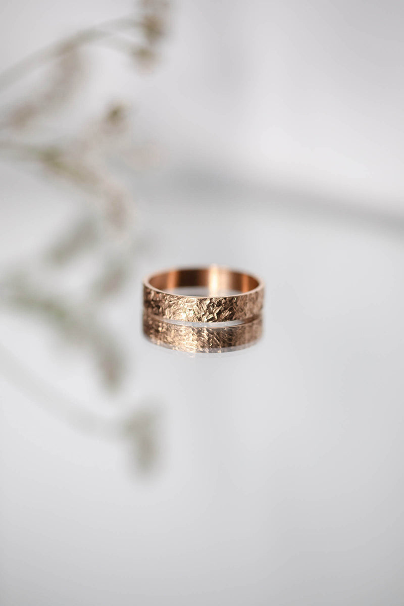 wedding band Pyrite XL