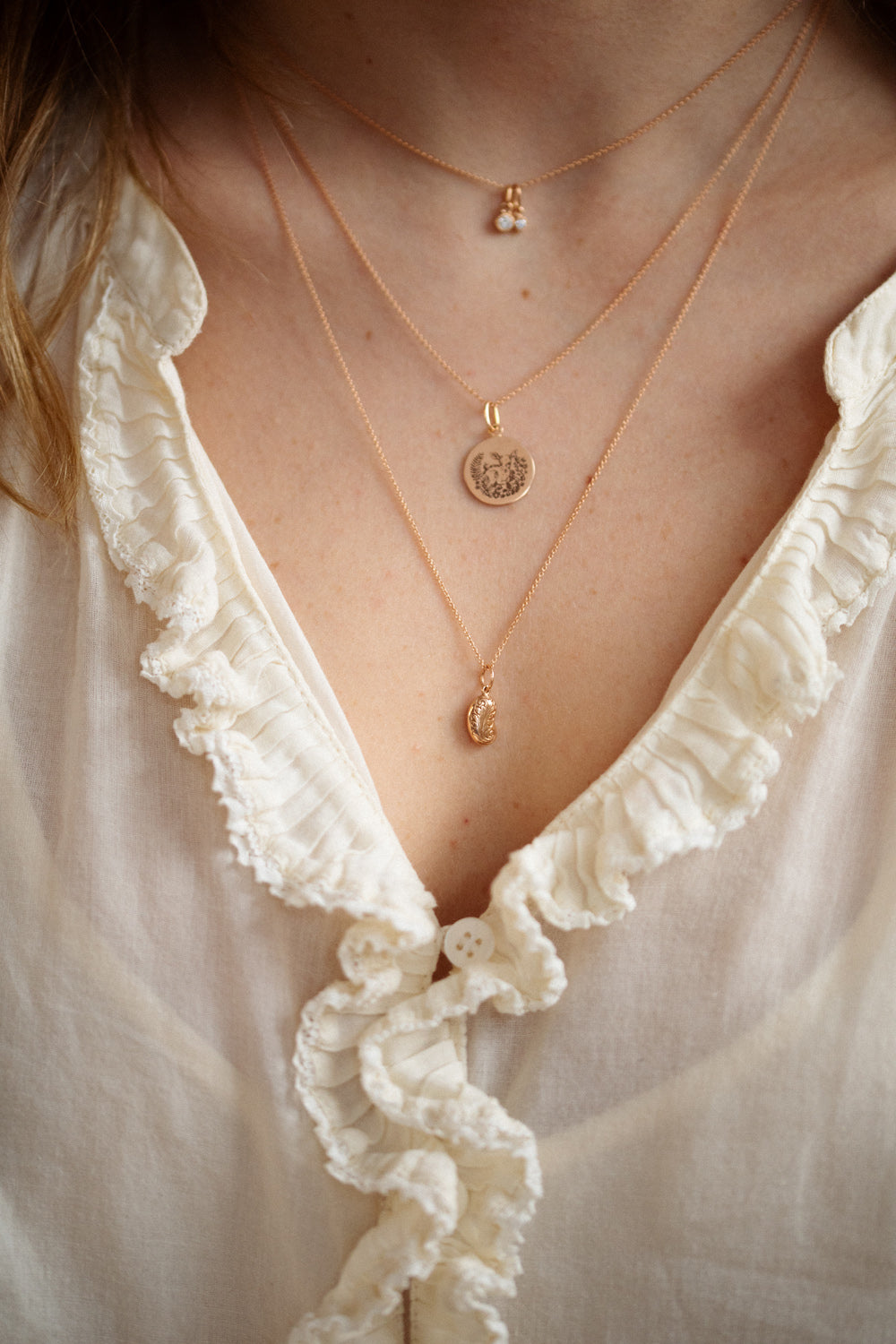 Necklace 9/10ths chain, 55cm