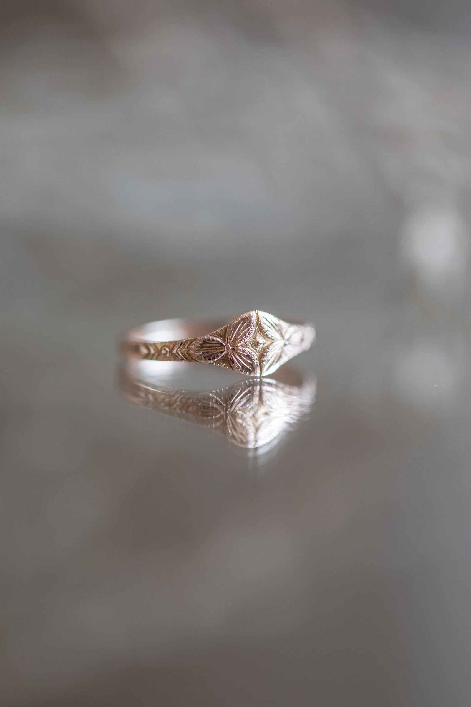 Hydrangea Baby Chevalière