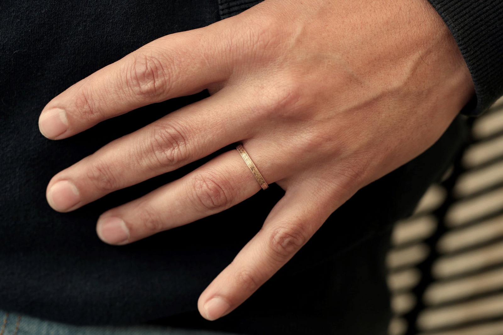 wedding band Feuillage Man