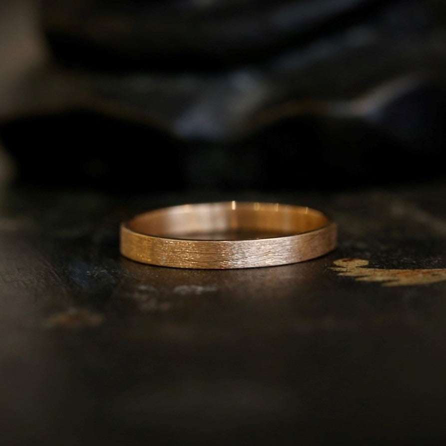 wedding band for men Saturn in rose gold, Myrtille BeckParis, wedding bandfrom designer for men