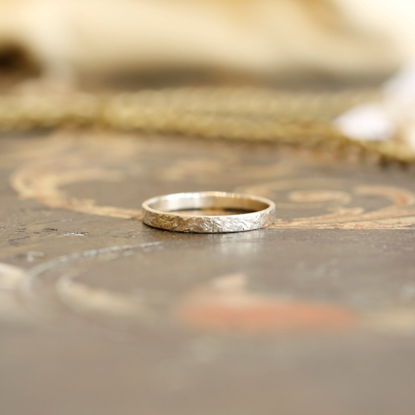 wedding band Pyrite M