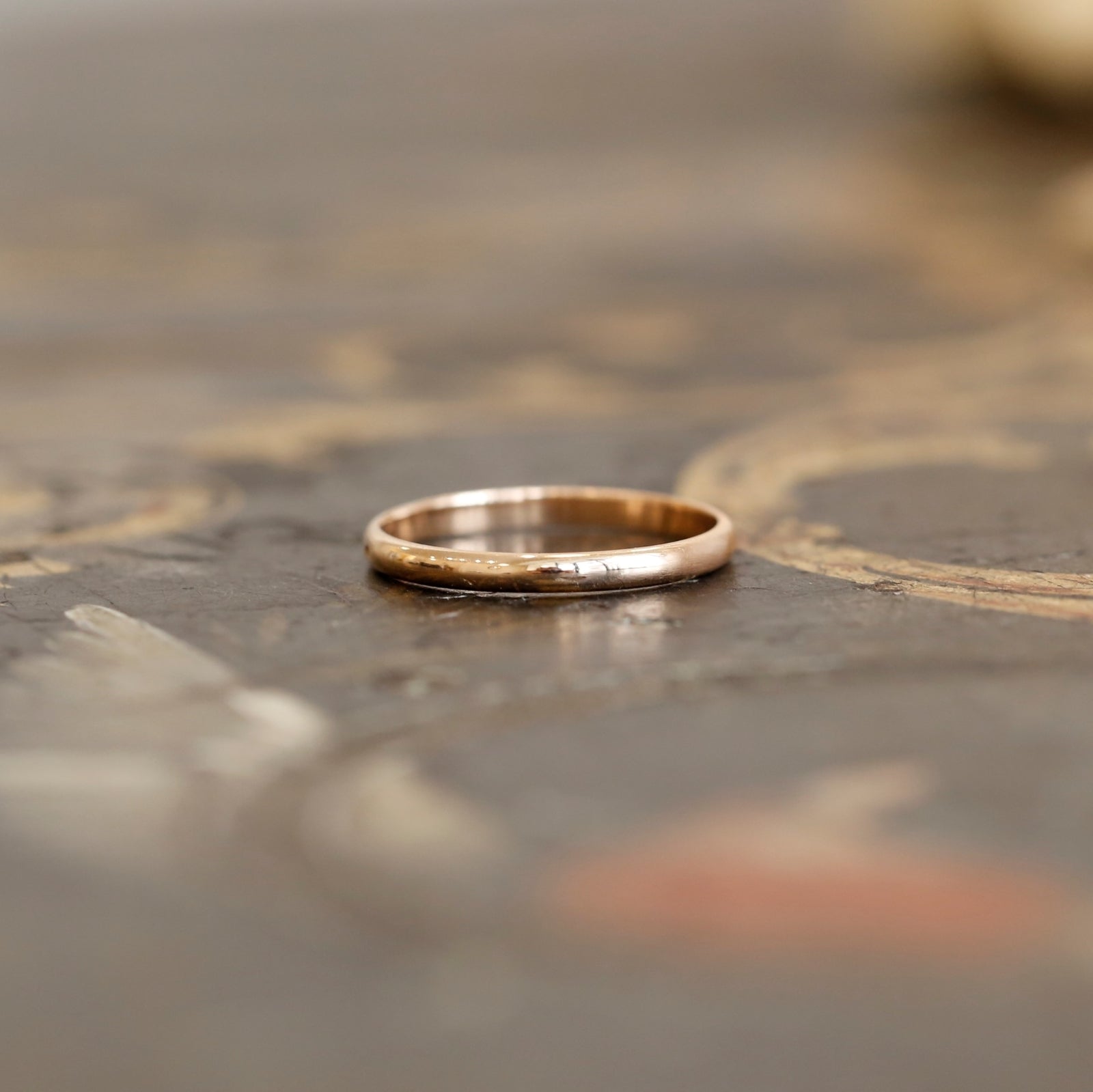 wedding band Half Ring - 2.2mm