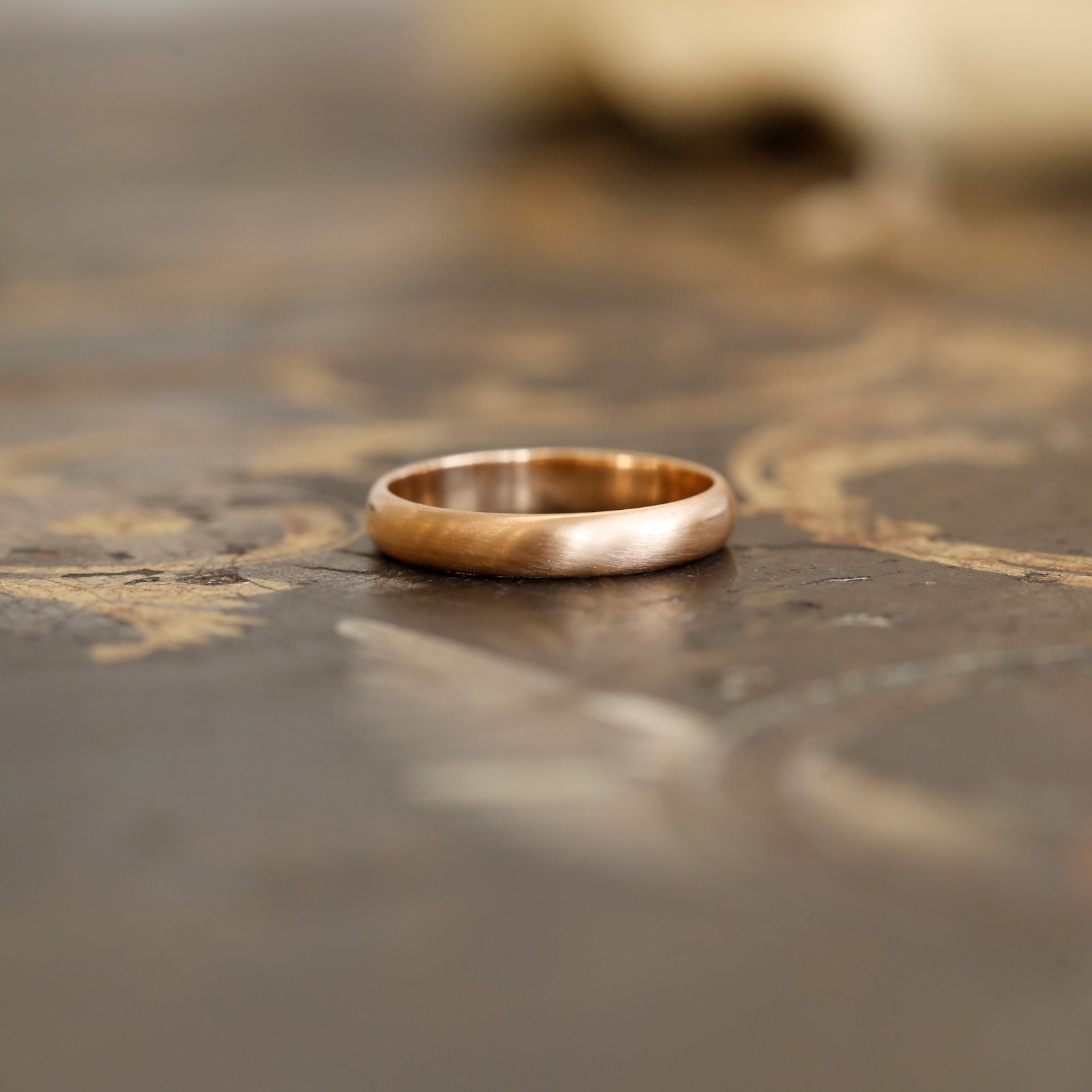 wedding band Half Rush - 4mm