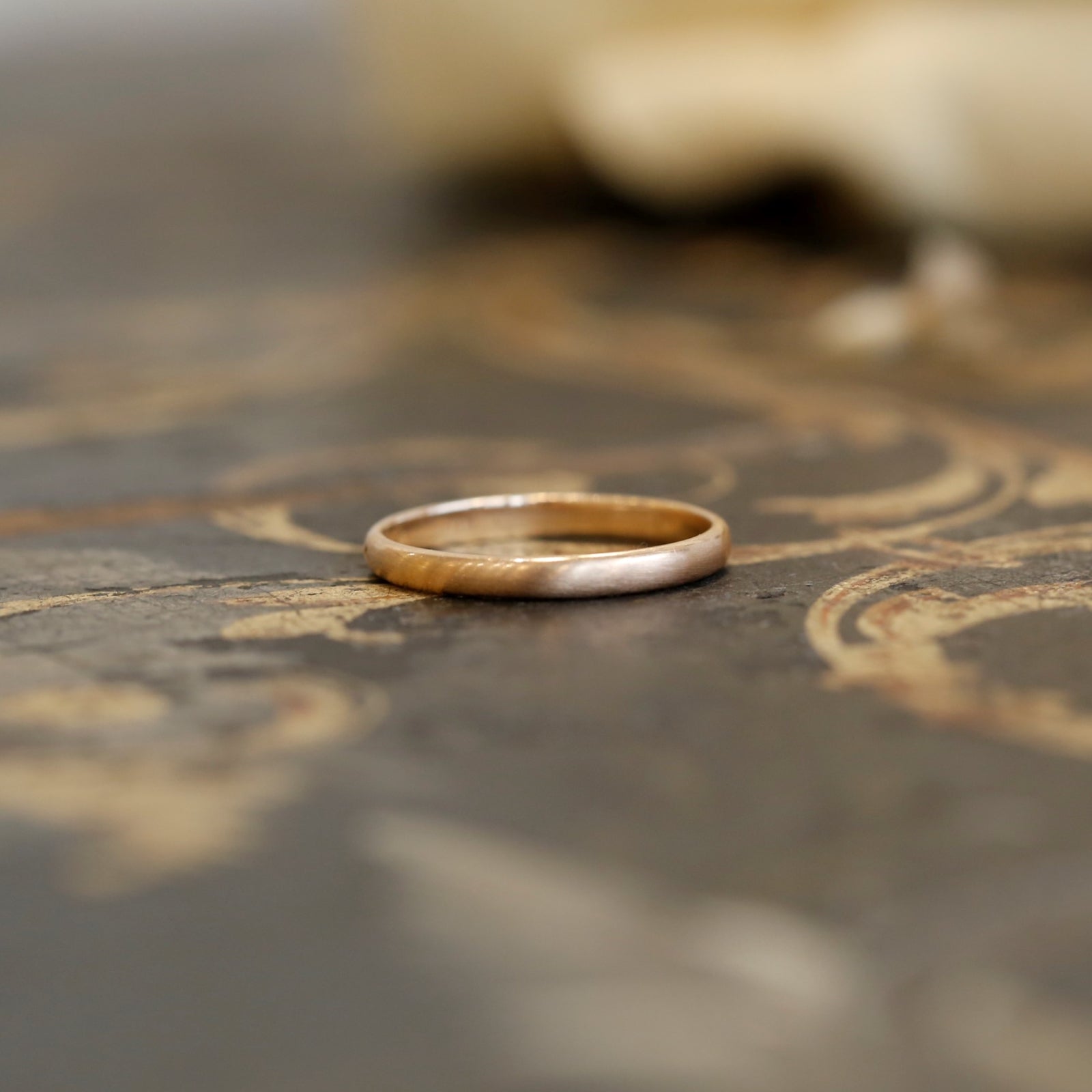 wedding band Half Ring - 2.5mm