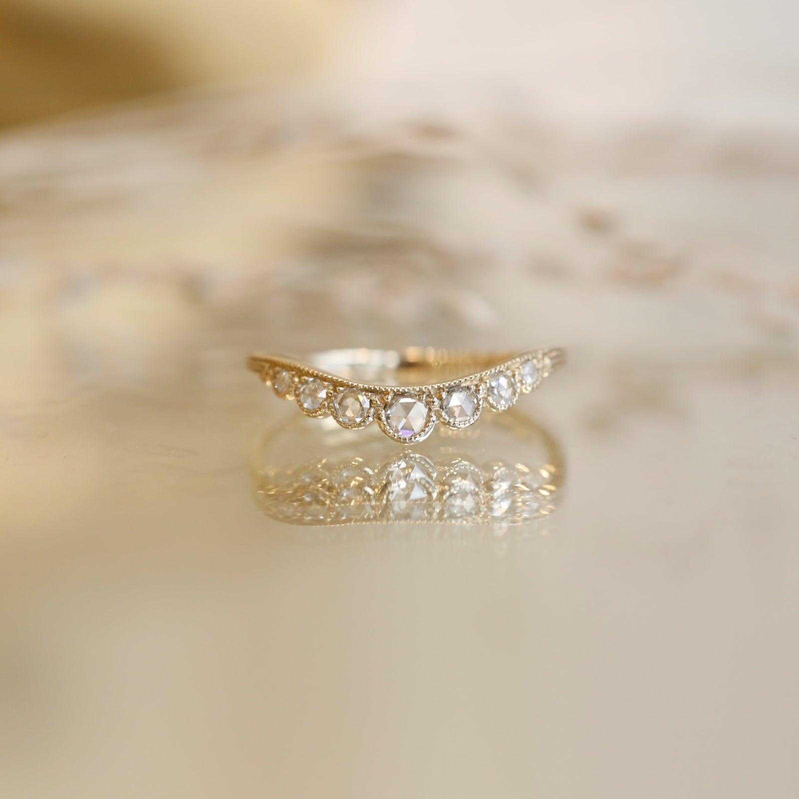 Large Diamond Tiara Ring