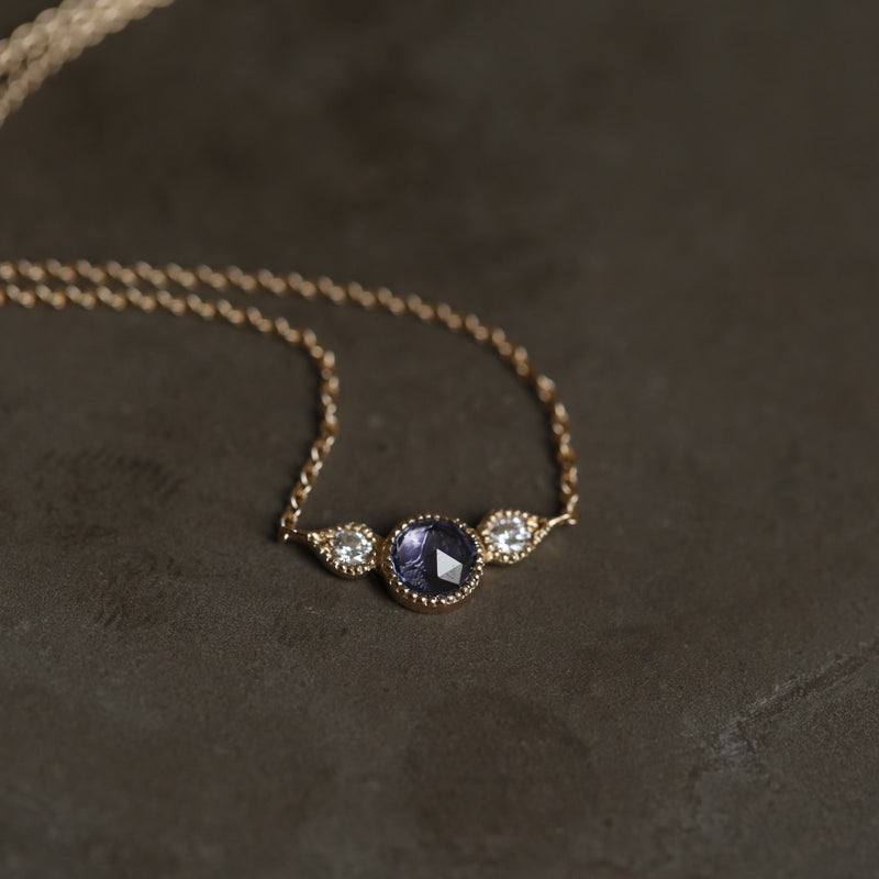 Necklace Amour Céleste M Blue sapphire