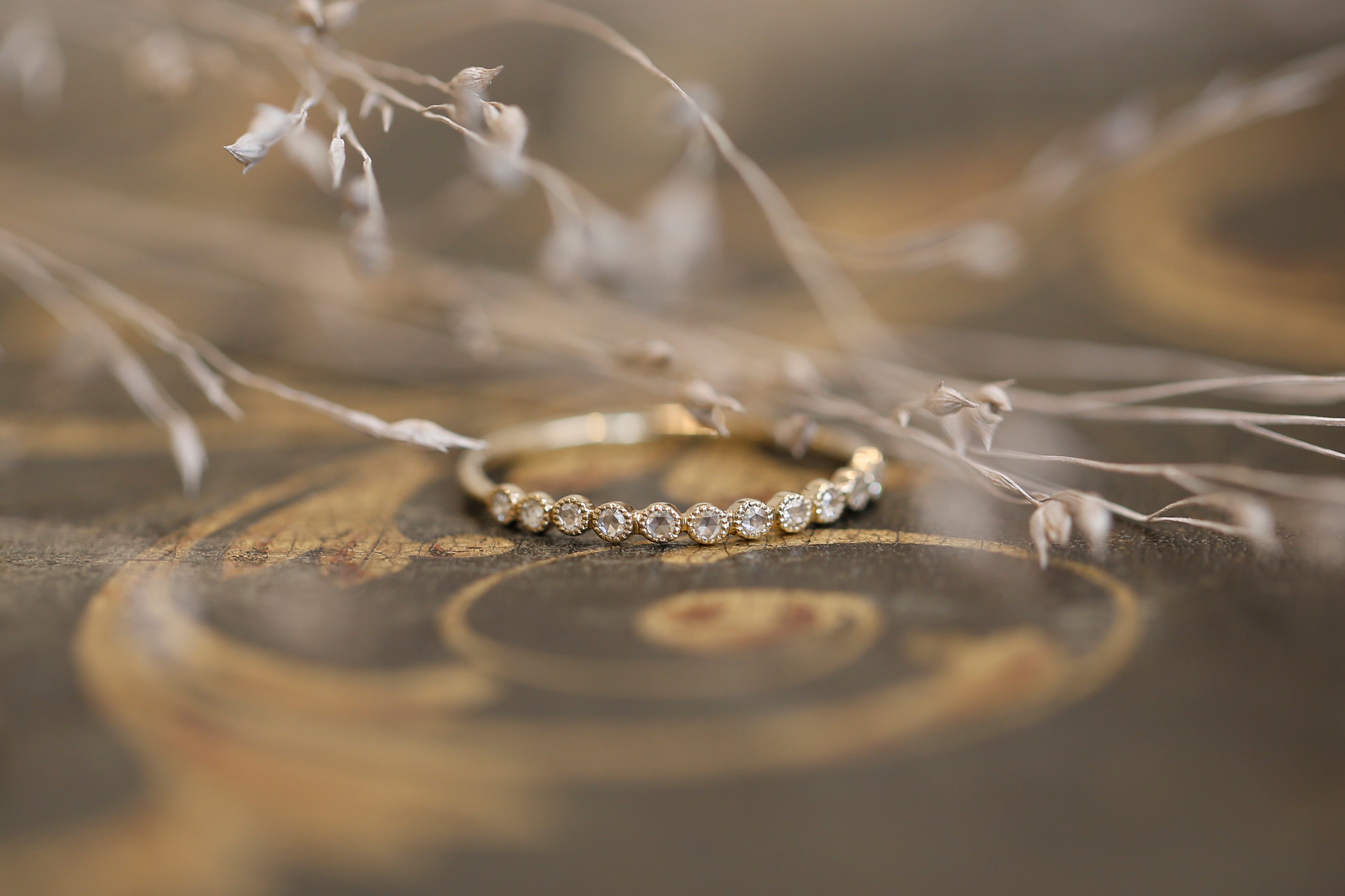 Celeste Rosecut wedding band                                
