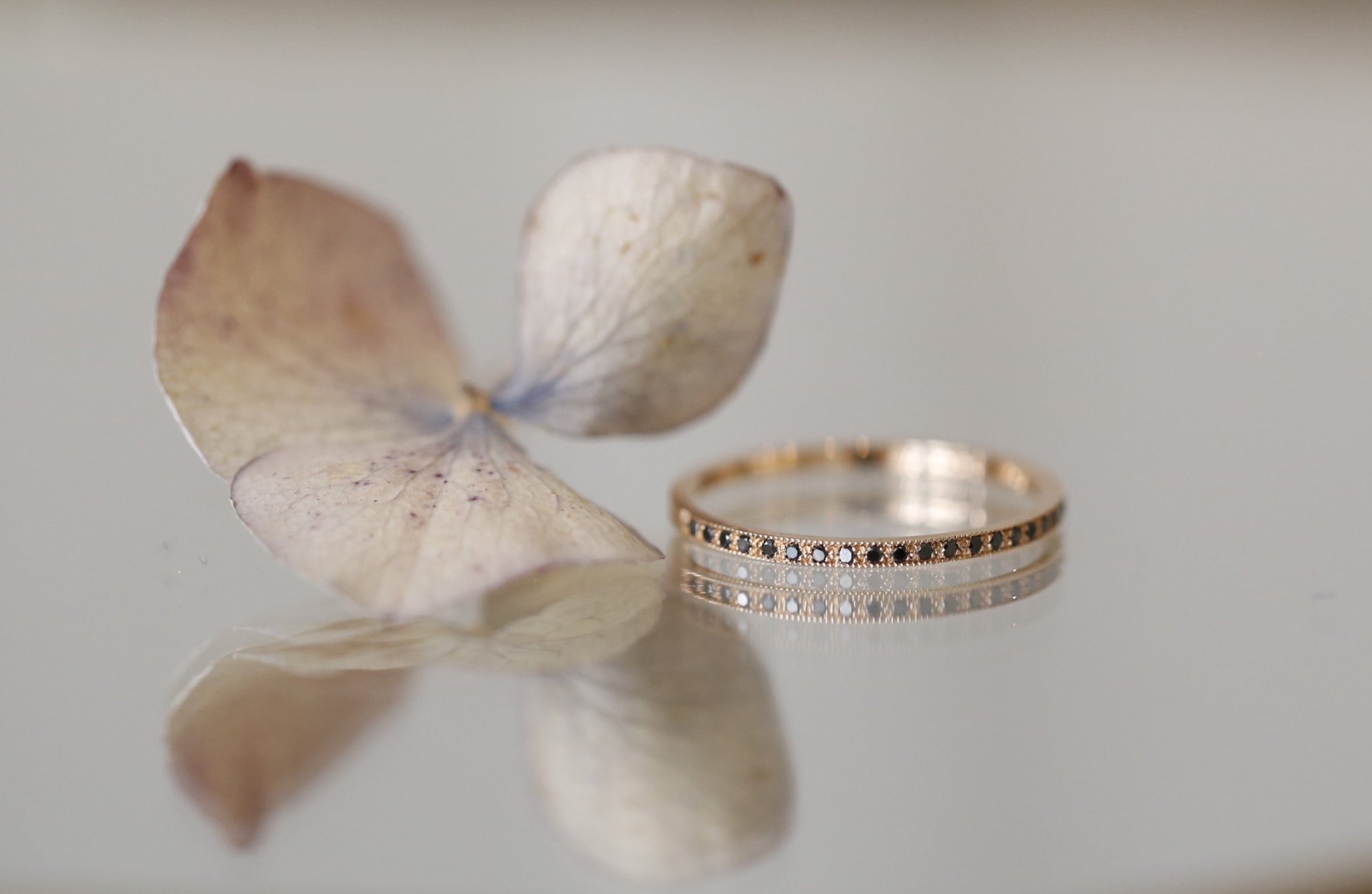 wedding band Venus Black Diamonds