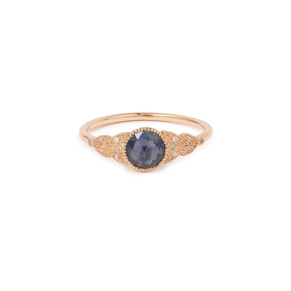 Ring Feuillage XL Blue Sapphire
