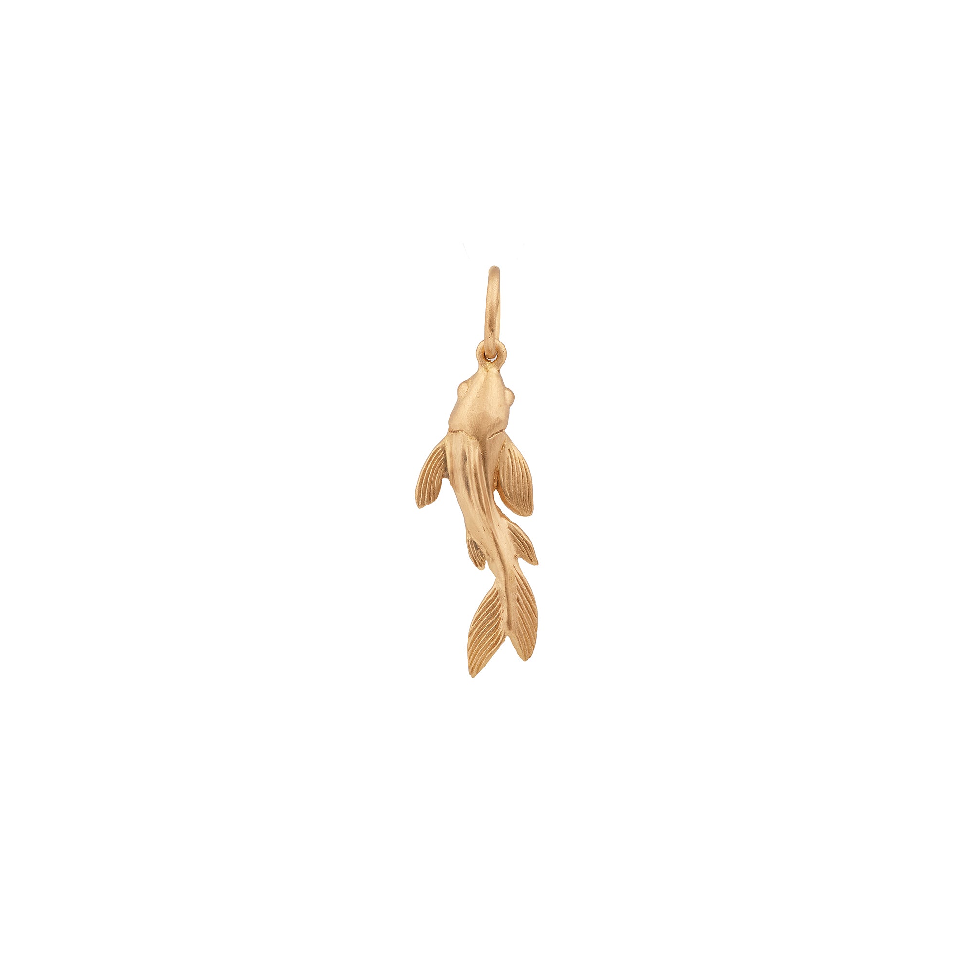 Golden Carp Charm