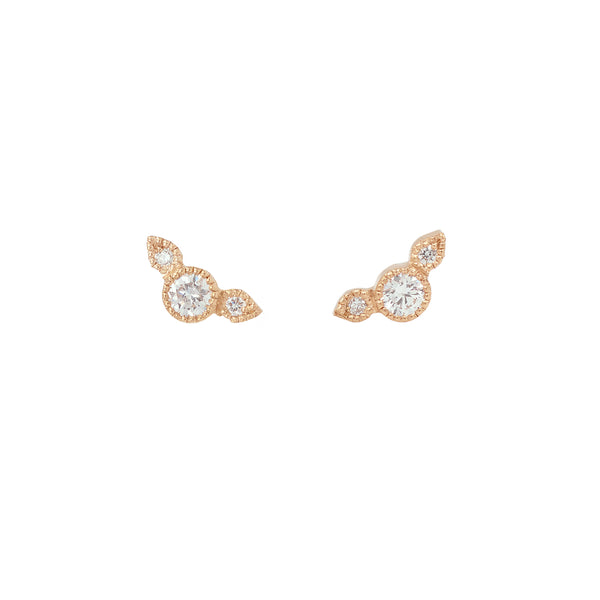  Earring Amour Céleste XS white diamonds-Myrtille Beck
