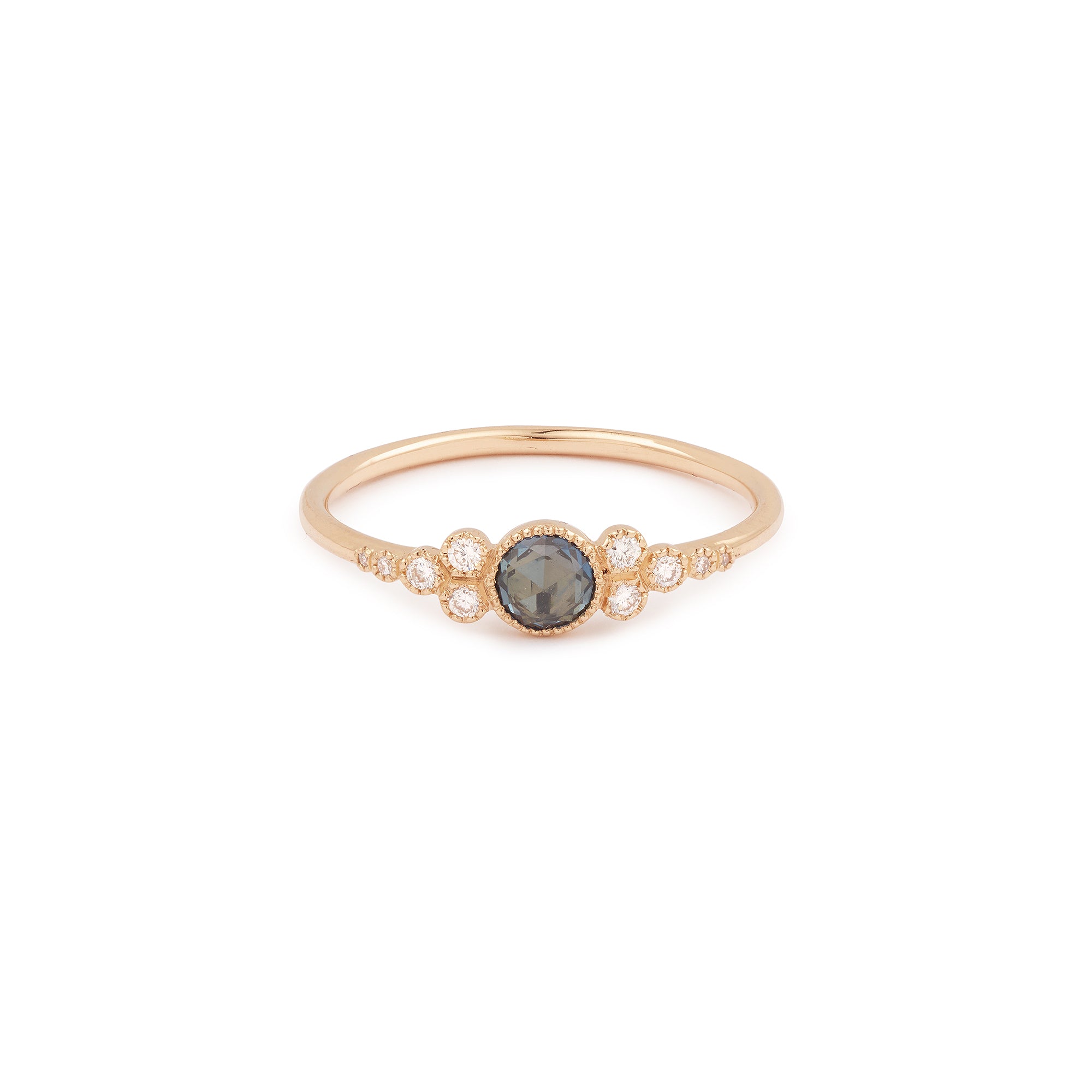 Ring Iris M Sapphire mermaid