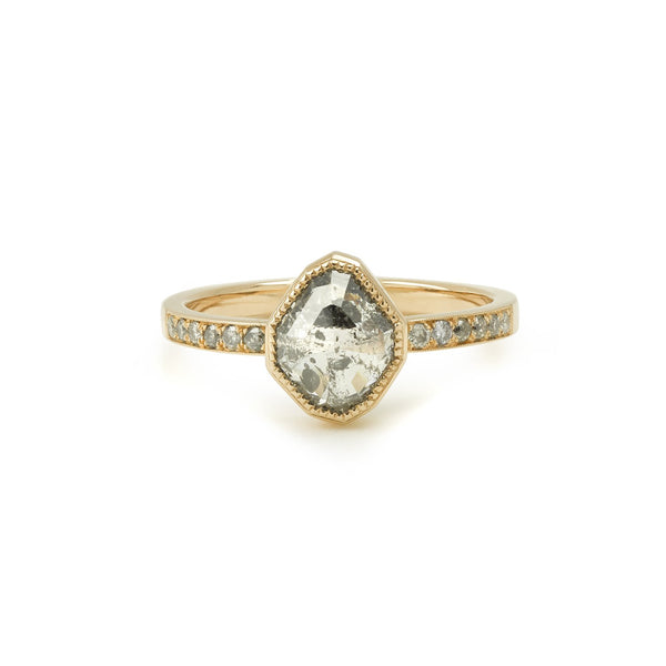Ring Kite Myrtille Beck, Ring unique piece, unique engagement ring, ring designer paris