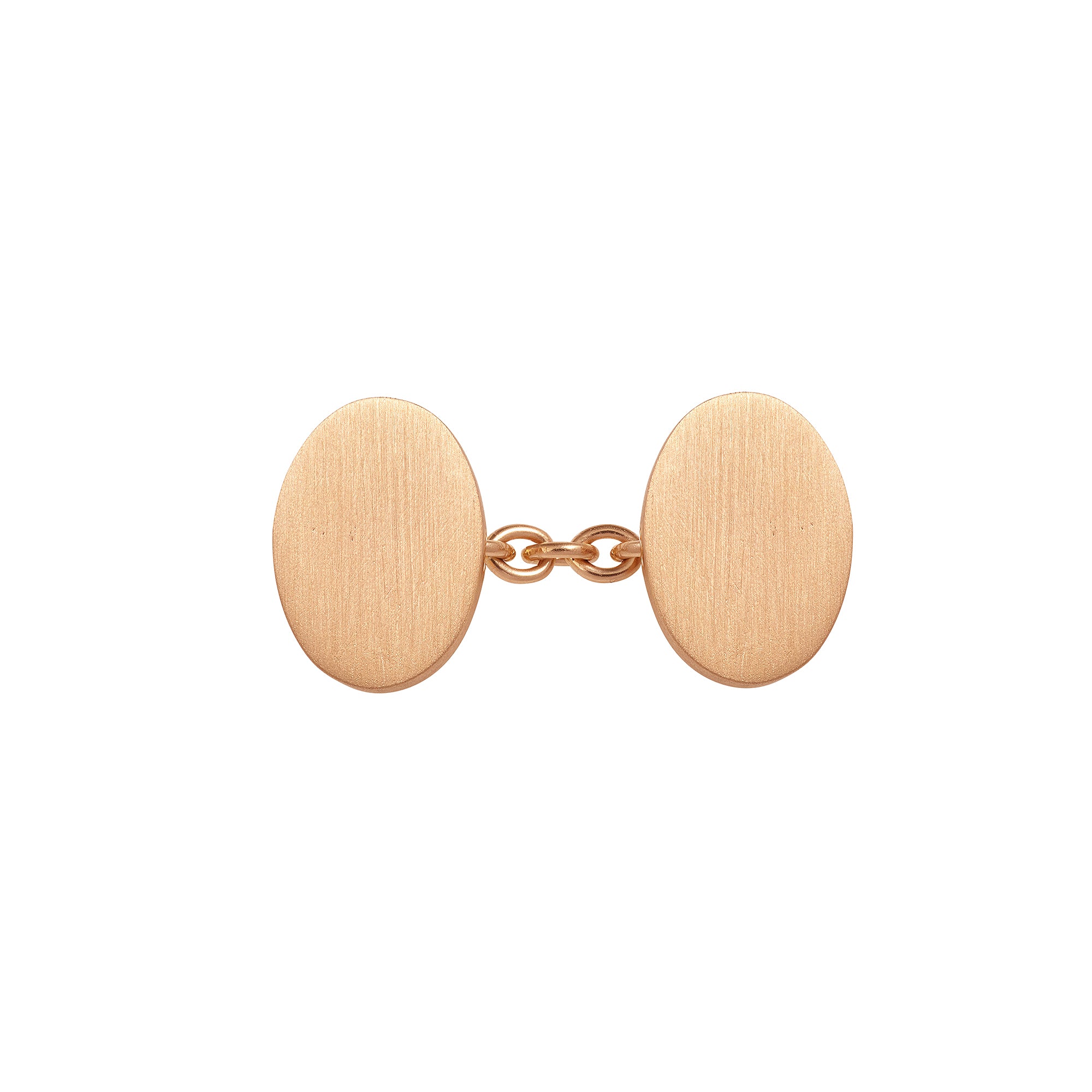 Oval cufflink