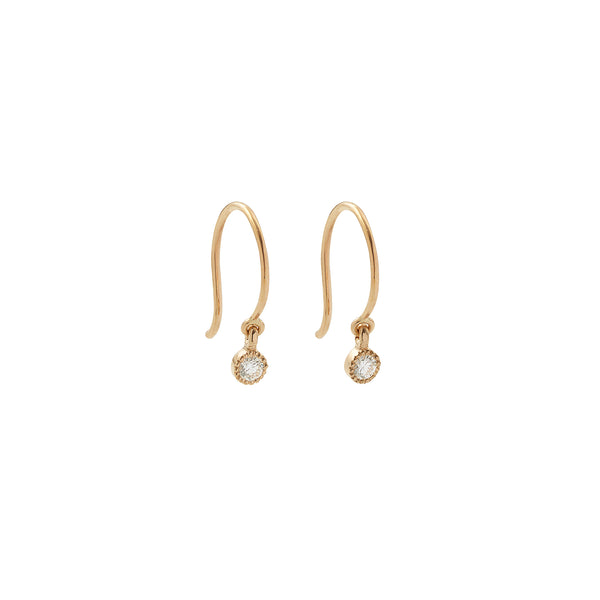Pendant earrings Love S Diamonds