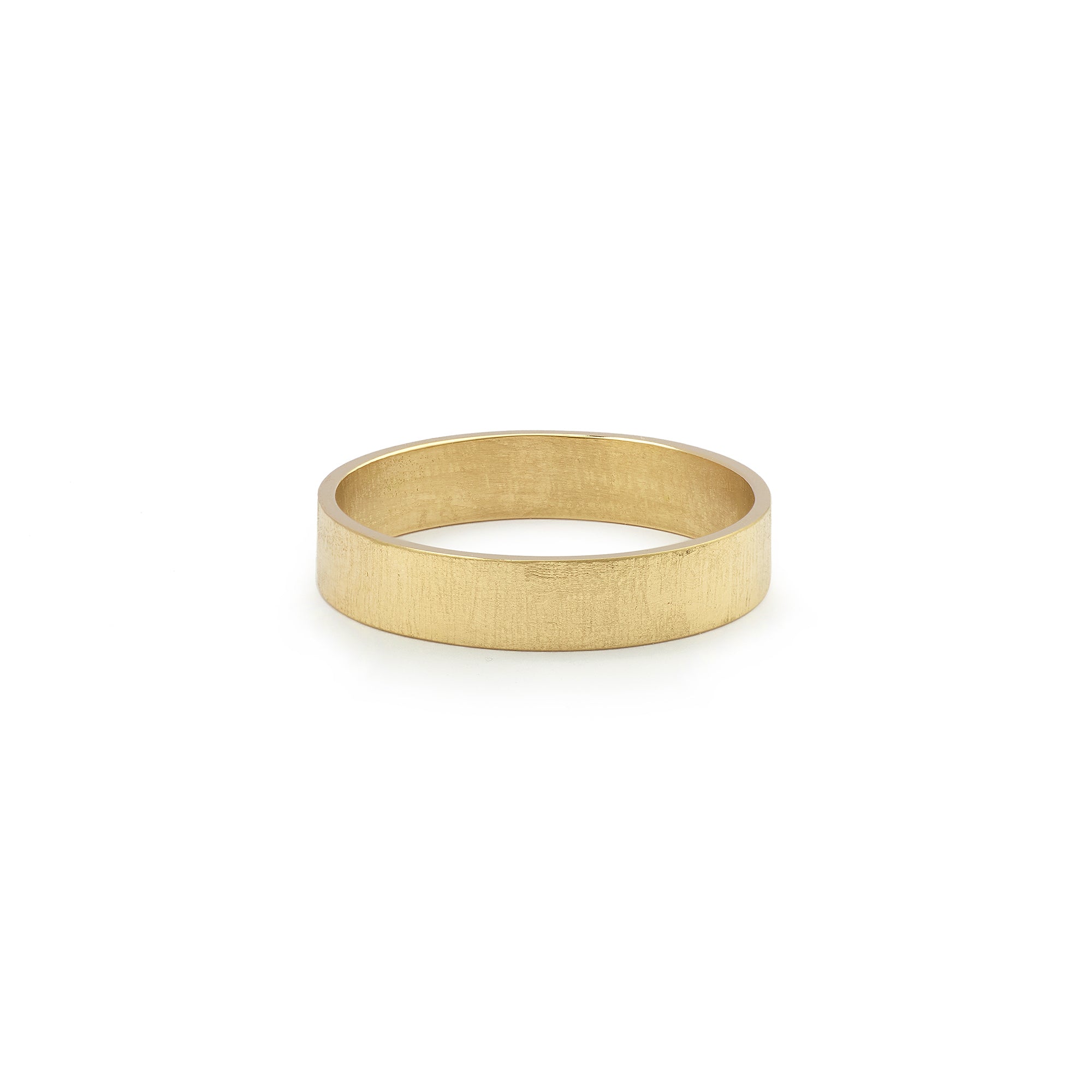 wedding band Aki XL, Myrtille Beck, wedding band for men, finish matt