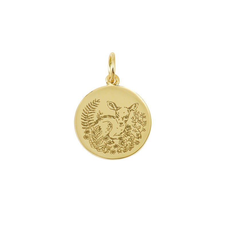 Fawn medal small size - 1,4cm
