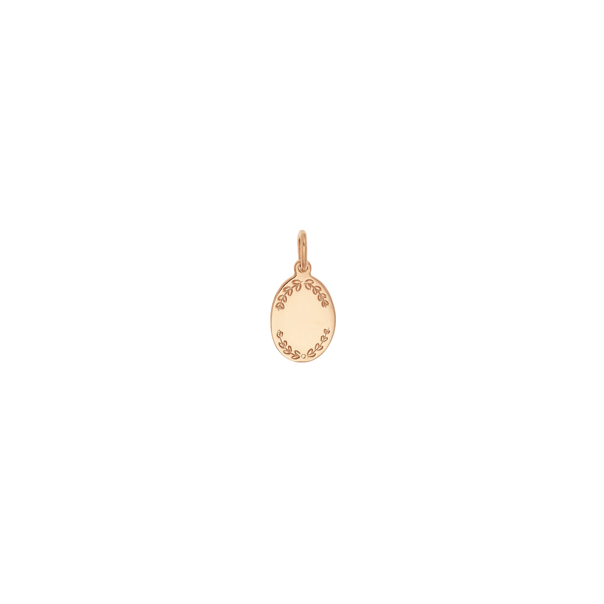 Oval Medal Feuillage M