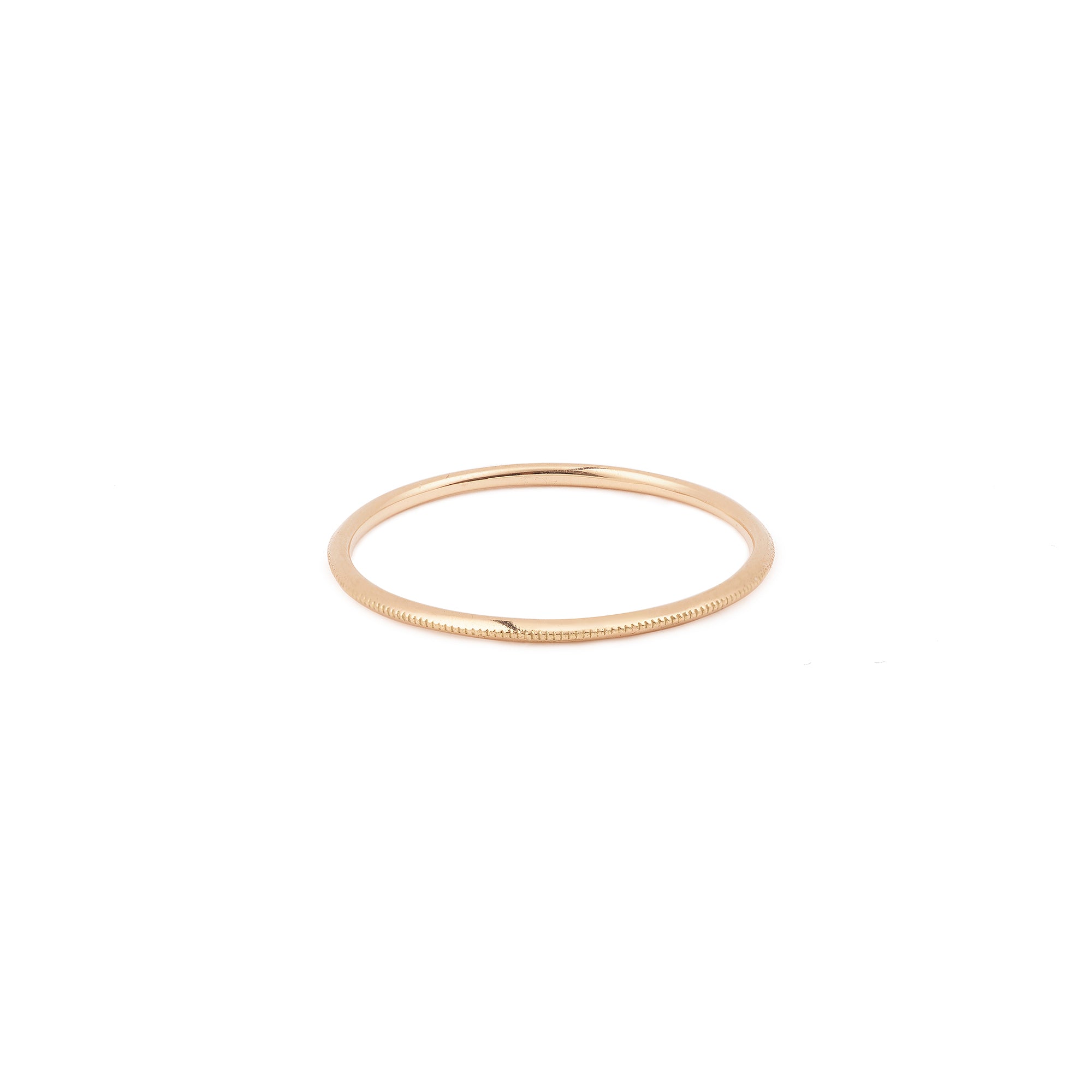 wedding band Milgrain S 1 mm
