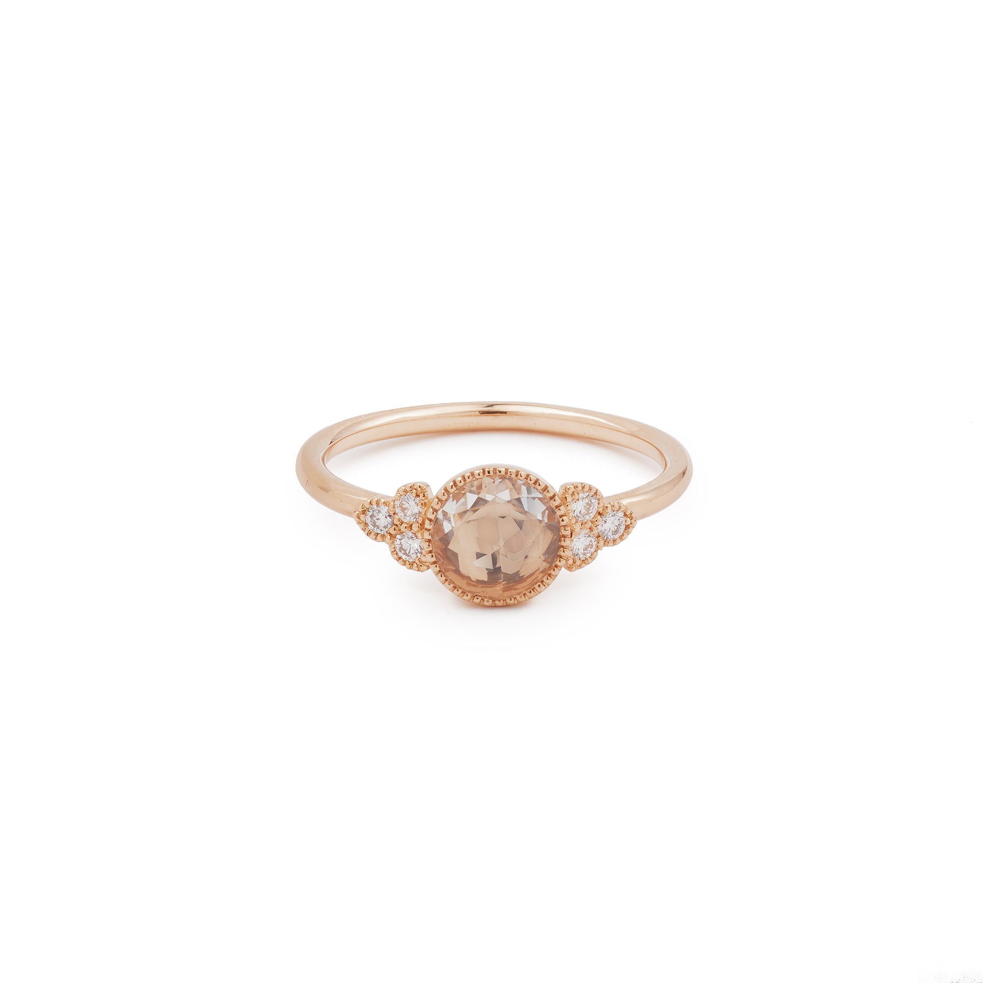 Ring Flora XL White Sapphire