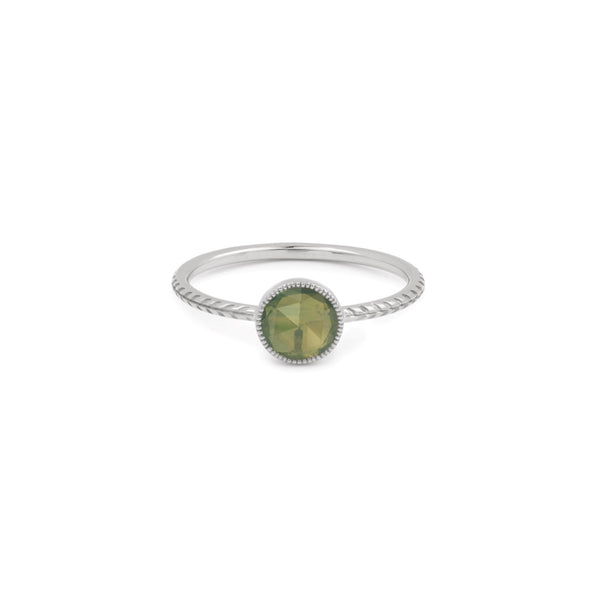 Ring Cybèle XL Green Sapphire