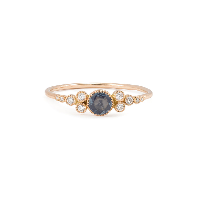 Ring Iris M Blue Sapphire