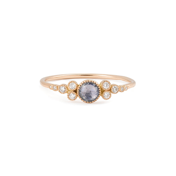 Ring Iris M Blue Sapphire