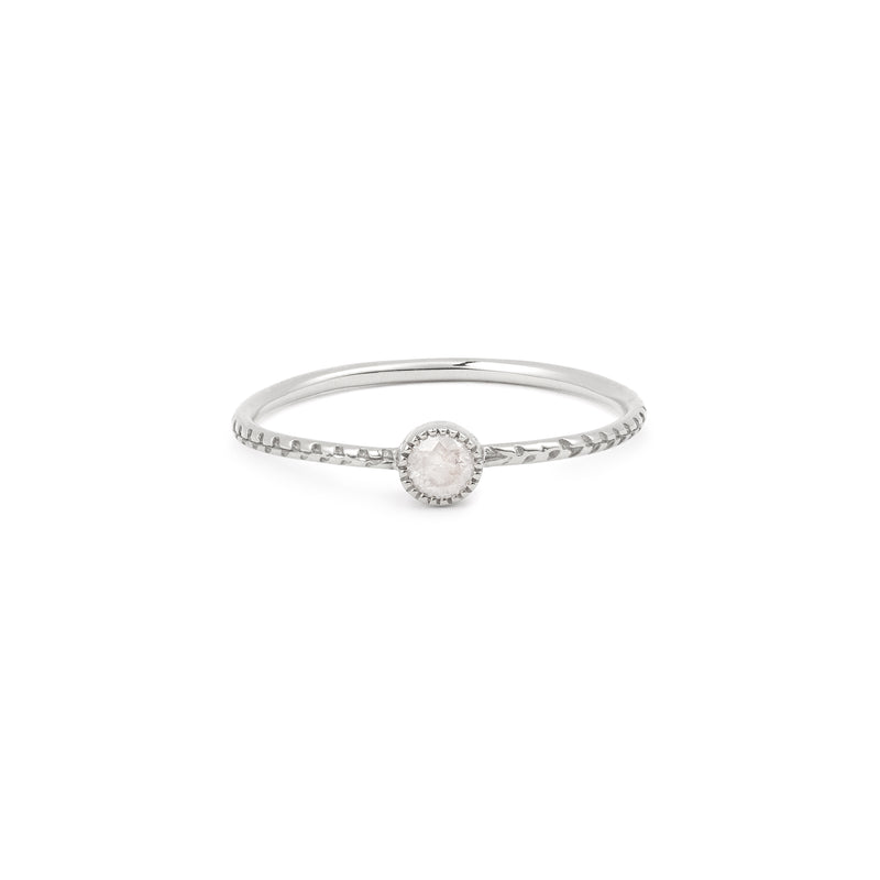 Ring Cybèle S diamond Icy rosecut