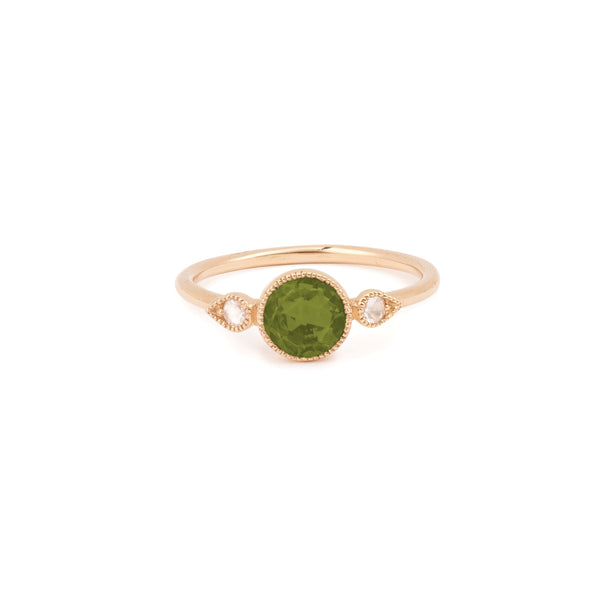 Love Ring Céleste XL Green sapphire