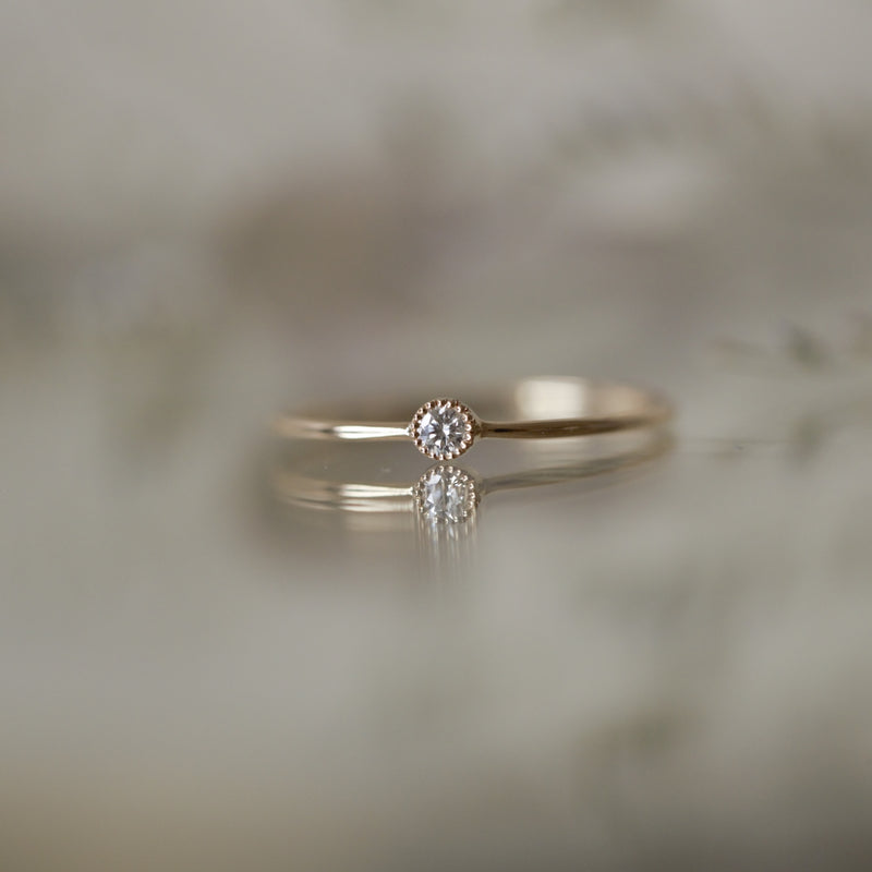 Solitaire Mini Love Ring S diamond
