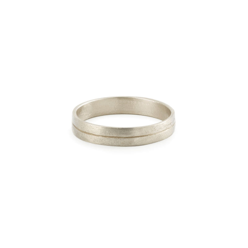 Ring - wedding bandCharlie grey gold