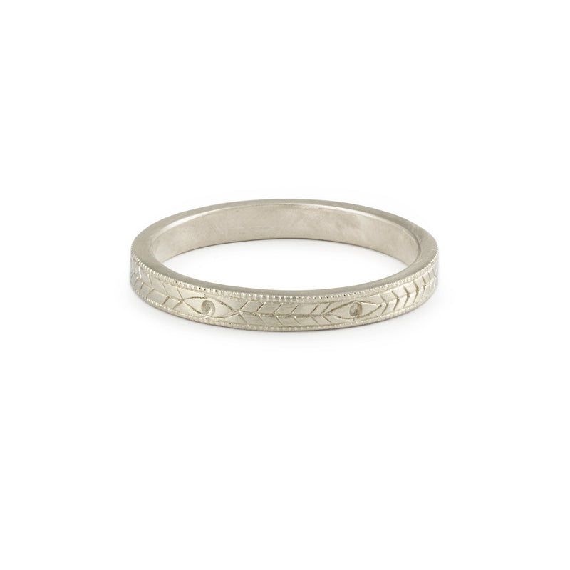 Ring - wedding bandOrion grey gold