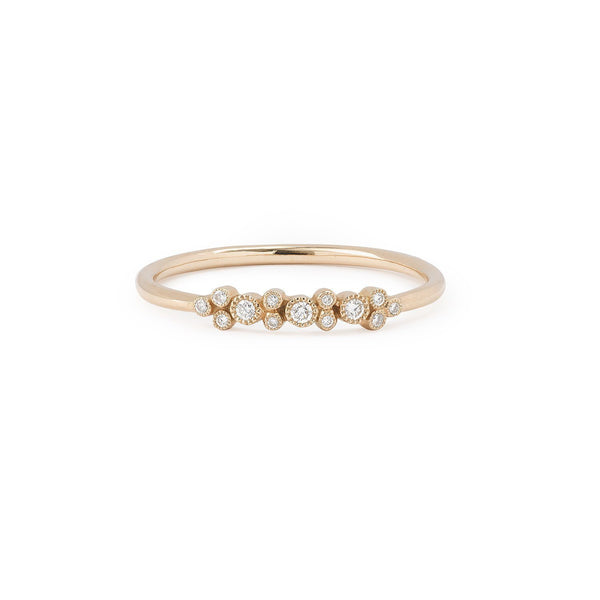 Ring - Ring Stella Diamants rose gold, Myrtille Beck, Designer's engagement ring, vintage engagement ring