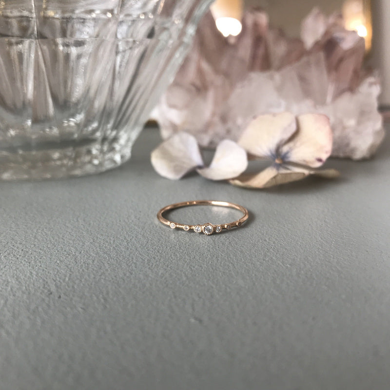 Ring - Ring Vega Diamonds, Myrtille Beck, wedding bandsand designer's engagement ring, wedding bandsvintage