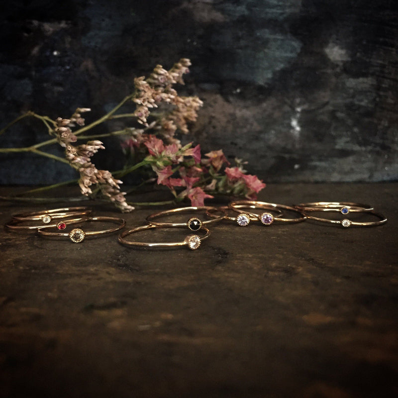 Love ring best sale pink gold