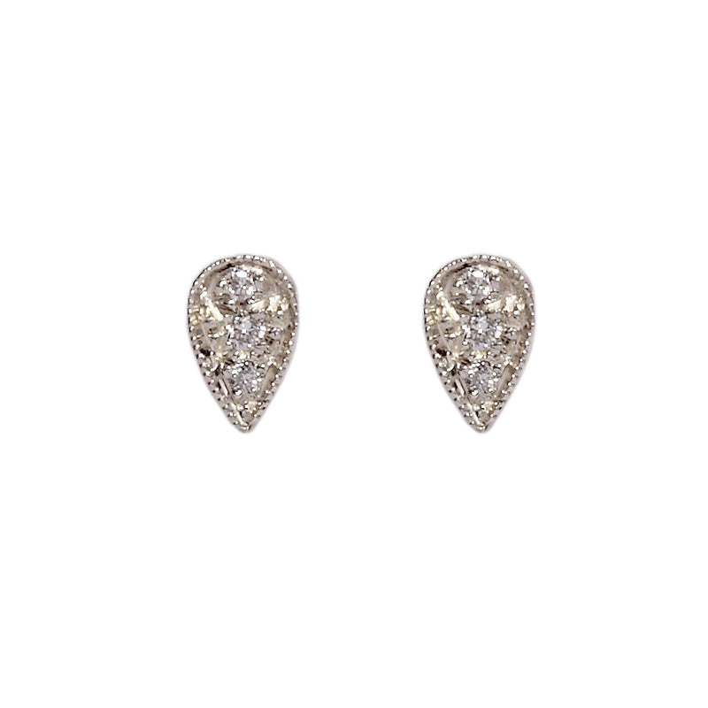 Earrings - Flea Earrings Allegria Goutte, designer earrings, vintage earrings, gold Myrtille Beckearrings Paris