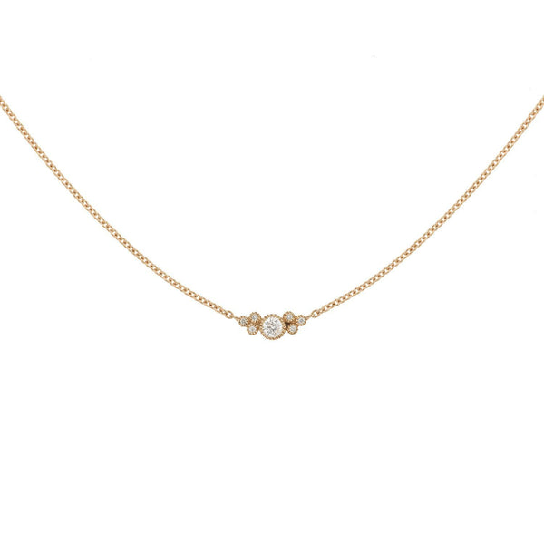 Necklace - Stella Diamond Necklace, Myrtille Beck, Designer necklace, wedding necklace, diamond necklace                                