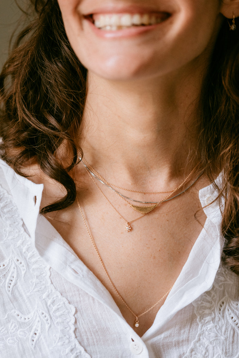 Peace Symbol Gold Choker Necklace - Pendant Choker - Gift for women - Nadin  Art Design - Personalized Jewelry