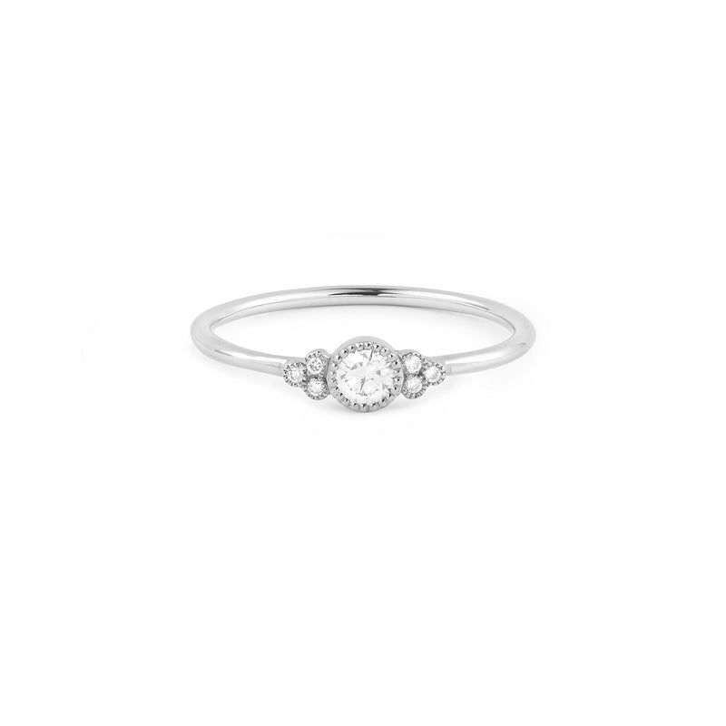 Ring Flora S Brilliant diamonds