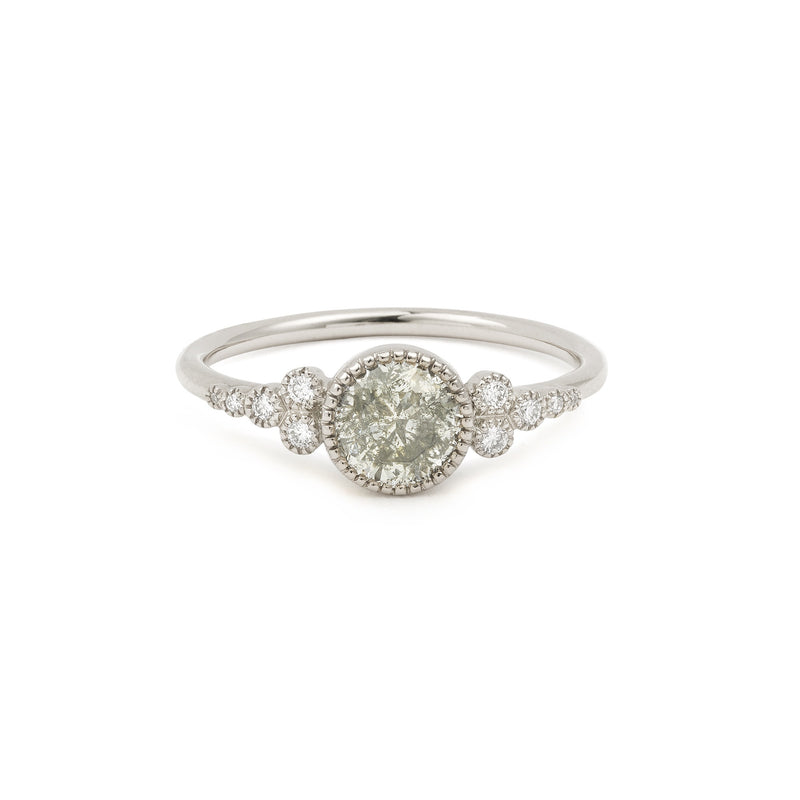 Ring Iris XL diamondgalaxie Myrtille Beck, Ring unique piece, unique engagement ring Paris